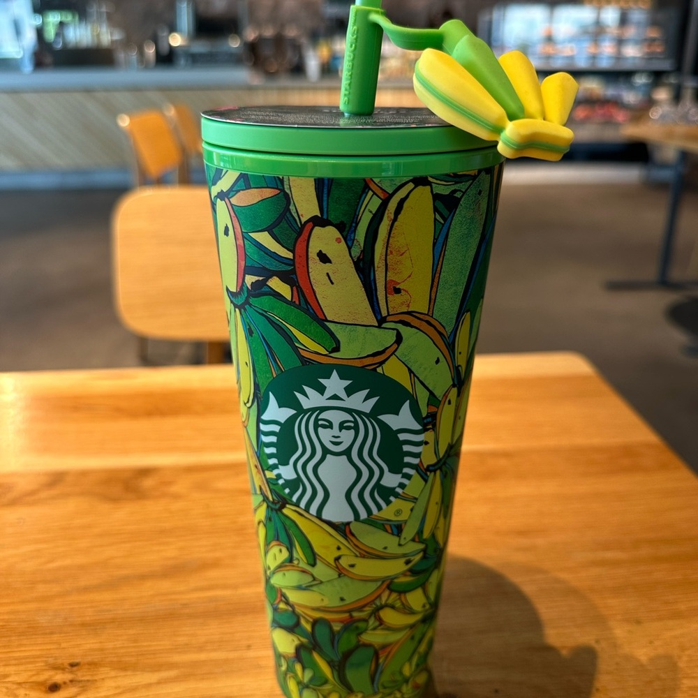 Starbucks + Farm Rio Banana Tumbler